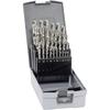 Alpen 102225100 HSS-E Metal Drill Bit Set 25 Pieces Cobalt 1 Set
