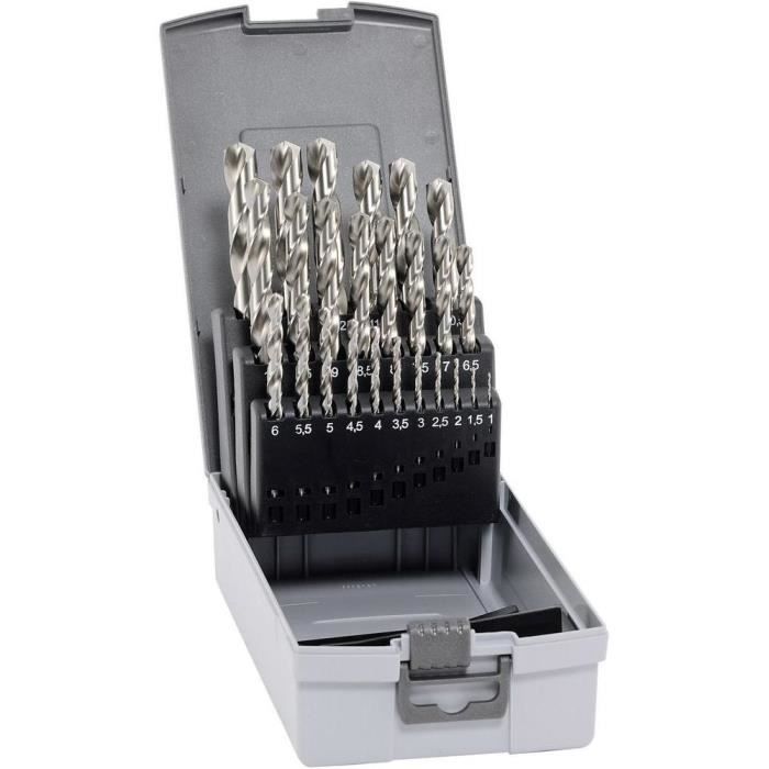 Alpen 102225100 HSS-E Metal Drill Bit Set 25 Pieces Cobalt 1 Set