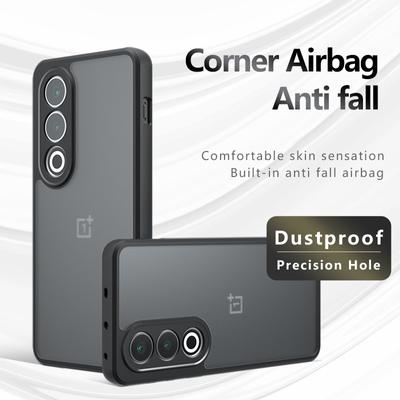 Dla OnePlus Ace 3 3V 2 2V Pro Matowy, odporny na odciski palców Przezroczysty kolor Odporny na wstrząsy futerał TPU odporny na upadek, nie żółknący Osłona tylnej obudowy