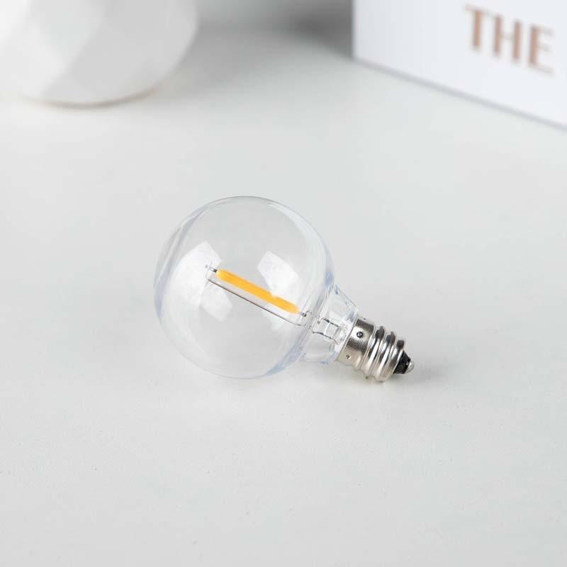 G40 Replacement Led Light Bulbs Outdoor E12 Screw Base Shatterproof Globe Bulbs