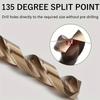 19pcs M35 Cobalt Round Straight Handle Metric Drill Bit Set 1mm-10mm Drill Bits Suitable for Stainless Steel Hard Metal