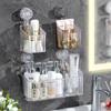 Suction Cup Bathroom Shelf for Shower and Sink Storage