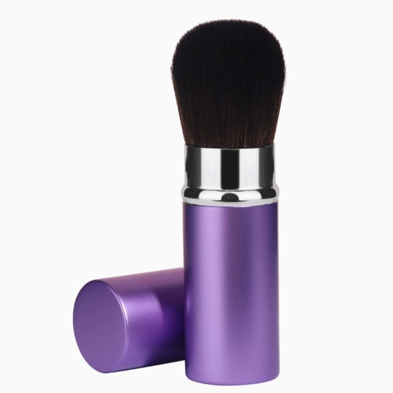 Retractable Makeup Brushes Adjustable Powder Foundation Brush Smooth Application Perfect for Quick Makeup Look