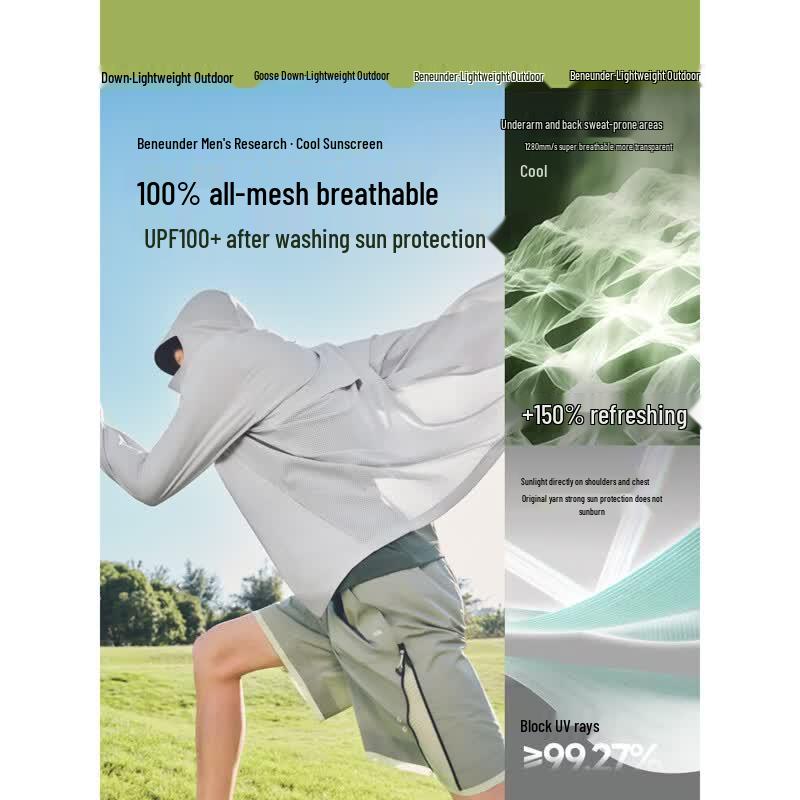 Banax Men s Ultra-Breathable Sun Protection Jacket AS934 L