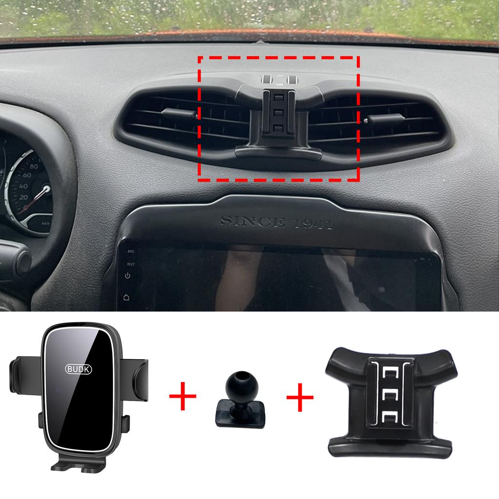 Auto-Handyhalter für JEEP Renegade 2016~2025 Navigationsständer Autozubehör GPS-Halterung