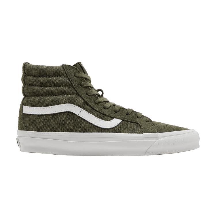 Vans OG Sk8-Hi LX Checkerboard - Grape Leaf 40.5