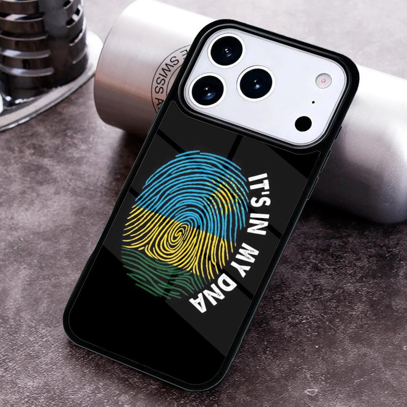 Rwanda Flag Phone Case For iPhone 17,16e,15,14,13,12,11,Mini,Pro,MAX soft Silicone Cover