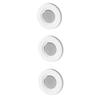 3pcs Magnetic Remote Control Holder Wall Mount Adhesive Remote Control Holder Strong Hold Tv Remote Holder for Home Offi