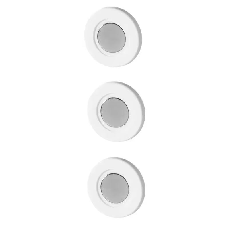 3pcs Magnetic Remote Control Holder Wall Mount Adhesive Remote Control Holder Strong Hold Tv Remote Holder for Home Offi