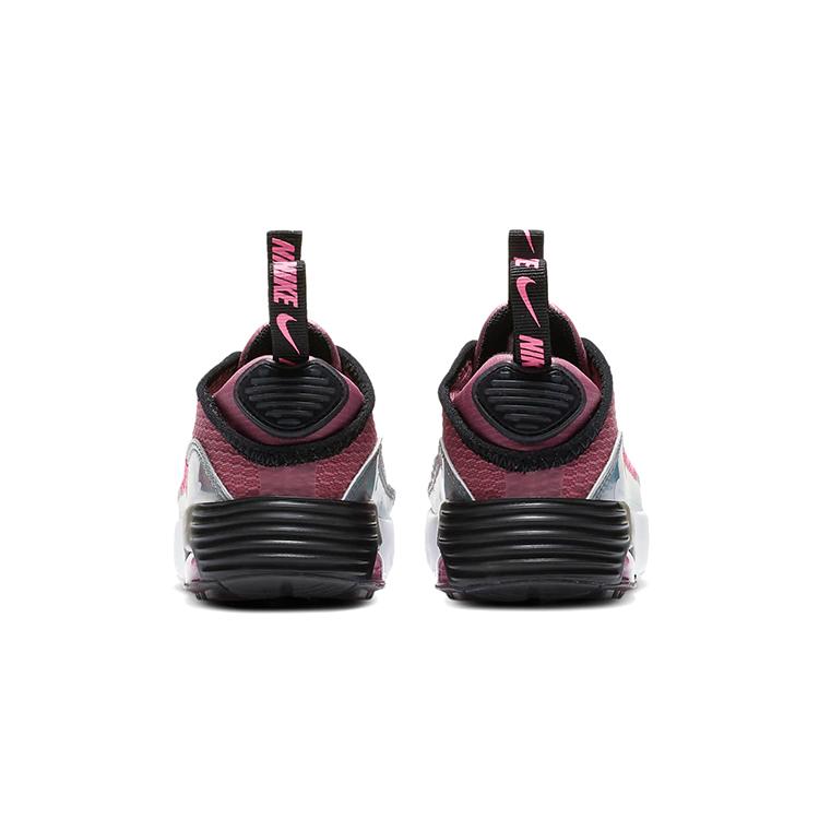 Nike Air Max 2090 Moda Nefes Alabilir Düşük Üst Koşu Ayakkabıları Siyah Pembe Bebek ve Küçük Çocuk DB0929-600