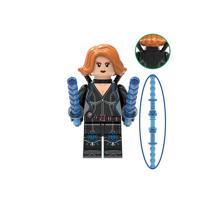 New Black Widow Minifigures, Super Heroes Building Blocks Toys