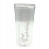Water Bottle Drink With Straw Durable With Graduated Filter 600 Ml
