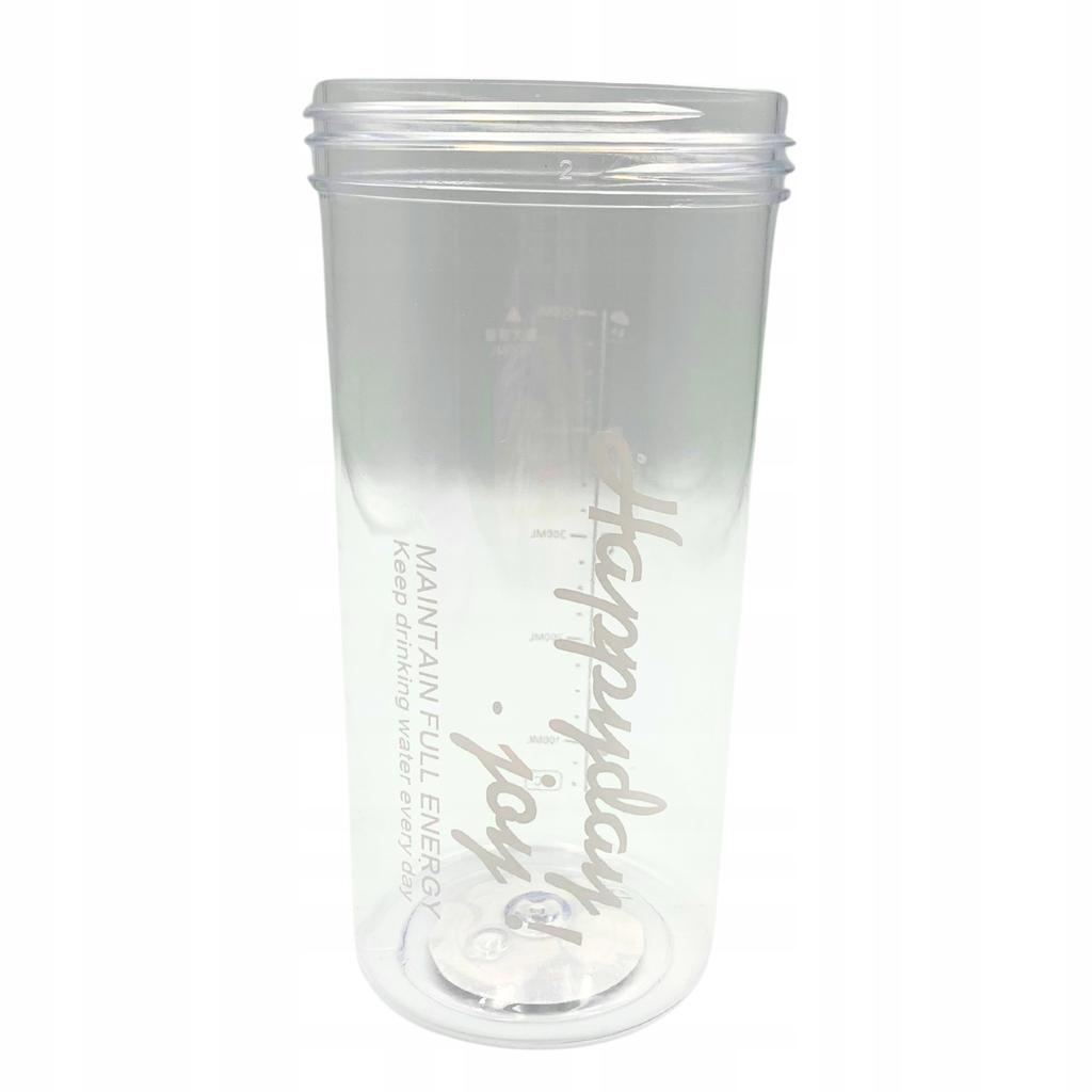 Water Bottle Drink With Straw Durable With Graduated Filter 600 Ml