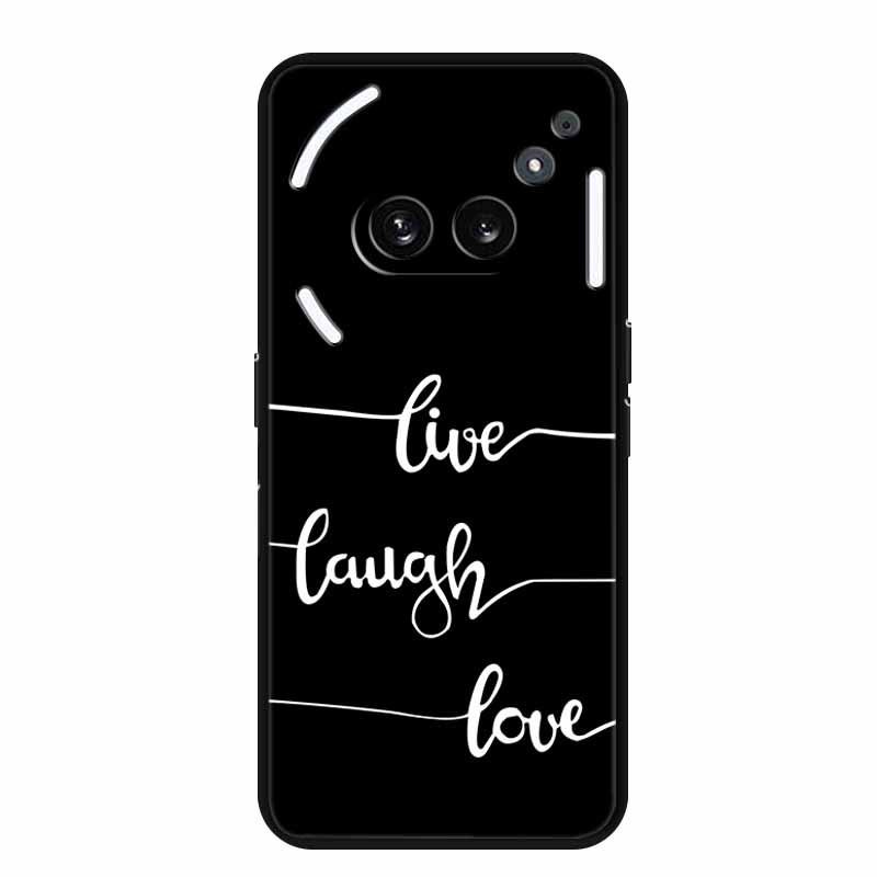 Nothing Phone 2A Luminous Hole TPU Case - Personalized Simple Color Design