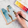 26-Letter Wooden Alphabet DIY 10cm Handicrafts Three-Dimensional Decorative Letters Sign Decorations Craft Supplies