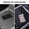 YZ For Tesla Model Y 3 X S Highland ALL Car Smart Remote Key Card Cover Case Key Bag Shell Holder Keychain Styling Accessories