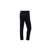Li Ning Training Series Solid Color Rhinestone Logo Knit Straight Leg Sports Pants Women Bottoms Black AKLSG54-2