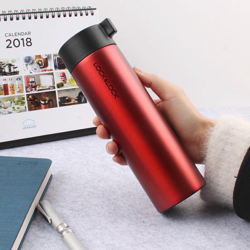 LocknLock 400ml Stainless Steel Handle Mug