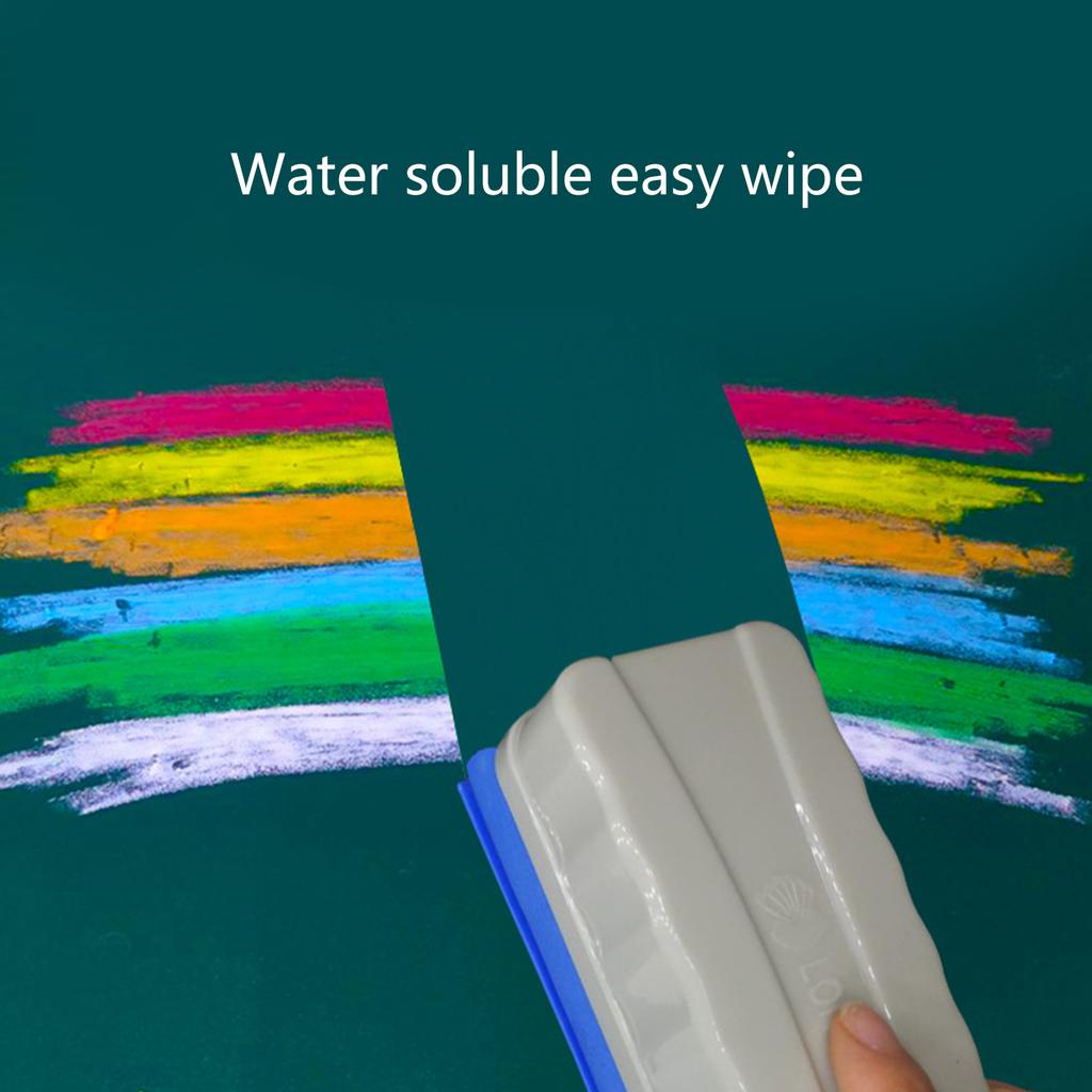 Feste Wasserkreide Staubfreie Straßenkreide für draußen Waschbare Jumbo-Kreide Schul- Bürobedarf für Schüler