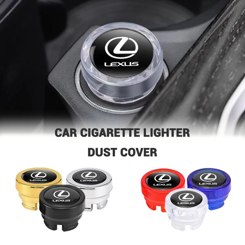 Car Cigarette Lighter Cover Button Protective Anti Dust Cap For Lexus IS250 Ct200h LS430 LX570 NX300h IS300h RX330 ES300h UX250h AEJ1