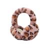 Collapsible Leopard Ear Warmer Thickened Winter Earmuffs Fashion Ear Cover  for Women Girls