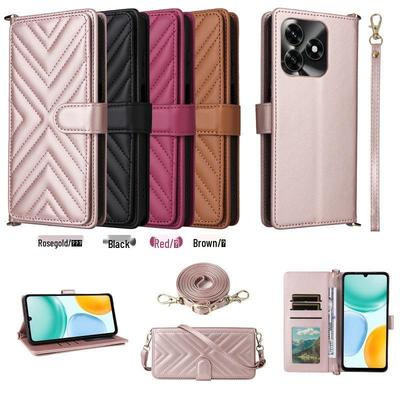 Honor X5C/Play10A 4G Leather Phone Case