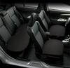 Linen Universal Car Seat Cushion Set - Three-Piece, Four-Season, Suitable for Five-Seater Cars