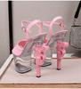2023 New Women Sexy Platform Clear Heels  Ladies Shoes Sandals  Wedges Shoes for Women Show Sandals for Ladies LFD