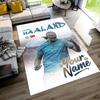 Haaland Personalized Name Carpet Design for Bedrooms Outdoor Foyer Entryway Anti-slip Rug Decorate Offices Spiritual Gift