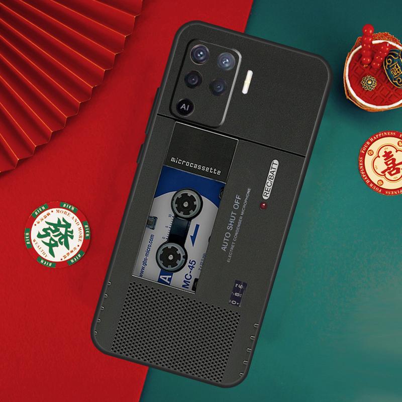 Retro Nostalgia Camera Case For Oppo A76 A16 A96 A17 A60 A40 A80 A98 A58 A78 A18 A38 A57 A74 A54 A94 A15 A5 A6 Pro