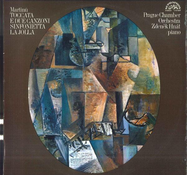 

LP Record PRAGUE CHAMBER ORCHESTRA ZDENEK HN Martinu Toccata E Due Canzoni Sin E3194 SUPRAPHON 1975 Czechoslov Classical Used