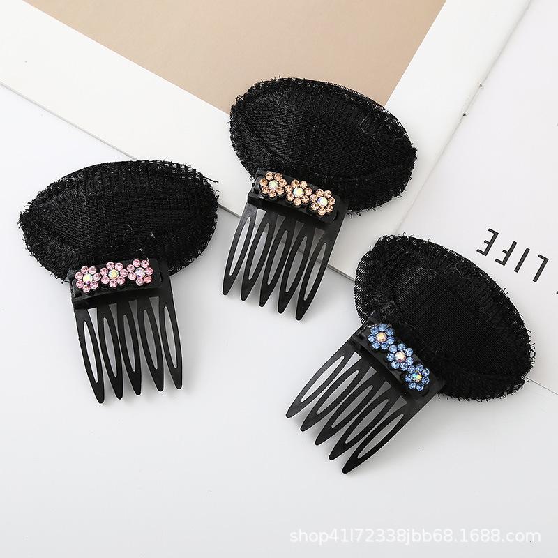 Pad de Păr Invizibil pentru Cap Plat, Pad pentru Breton, Înălțător Fluffy pentru Rădăcina Părului, Instrument de Îmbunătățire a Volumului Părului