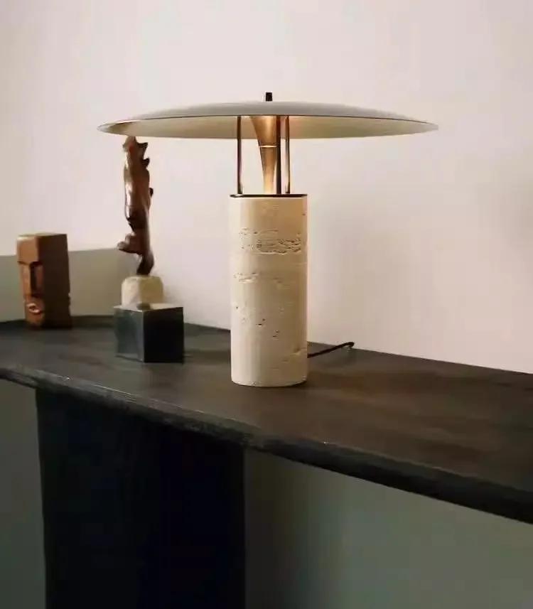 Postmodern Cave Stone Floor Lamps Designer Art Decor Living Room Bedroom Study Homestay Cafe Bedside LED Table Lights Fixtures