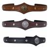 Embossed Pu Rivet Headband Medieval Style Halloween Hair Hoop  Cosplay Headband