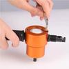 Double Headed Sheet Metal Cutter Nibbler Electric Punching Shears Iron Saw Cutting Tool Drill Attachment Deburring Tool Snips