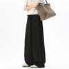 Thin loose retro high-end trendy brand simple new straight wide-leg trousers drape casual trousers for men and women