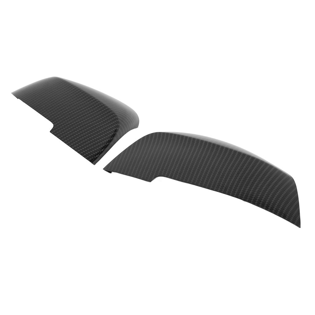 1 Pair Rearview Mirror Cover Cap 51167292745 Carbon Fiber Style Protective Side Door Mirror Cover Fo