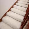 Plush Anti-Slip Imitation Wool Stair Treads