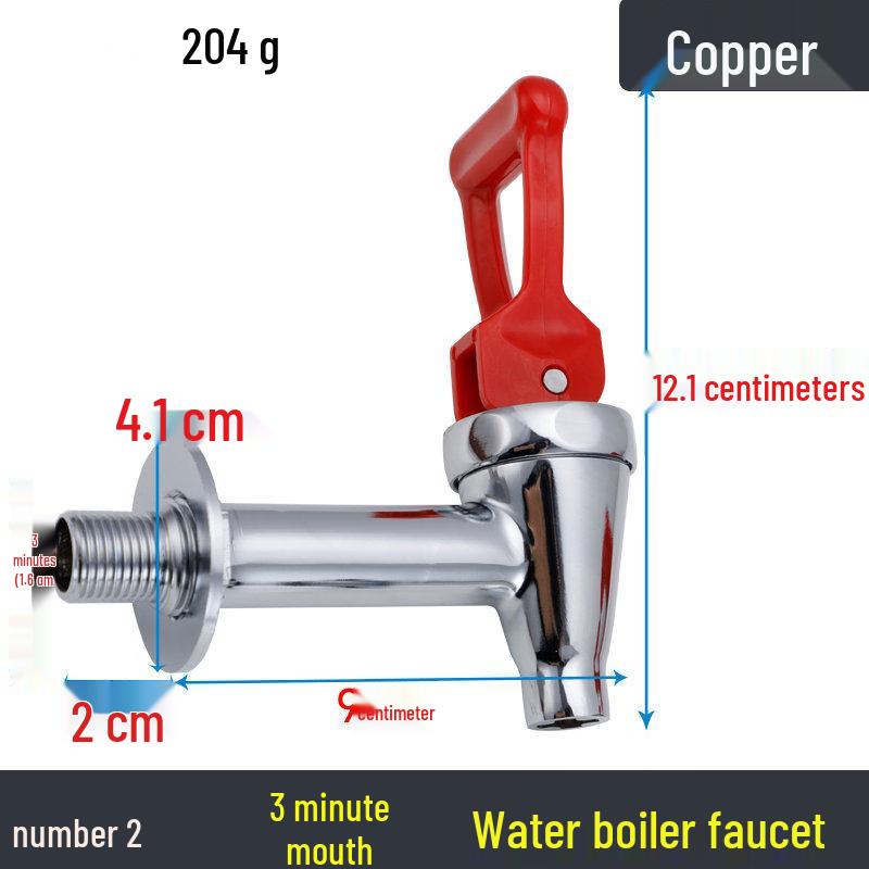 Dihs No. 2 Brass High-Temperature Hot Water Faucet