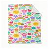 Cute Garden Print Beach Towel Sand Free Quick Dry Absorbent Thin Compact Towels for Swimming Pool Camping Beach Accessories