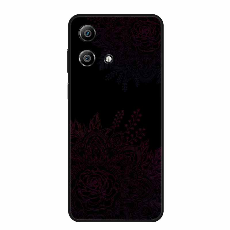 For Moto G Stylus 2023 Case Cute Cartoon Cat Black Silicone Soft Phone Case For Motorola Moto G Stylus 2023 Back Cover Case 6.5"