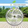 10 Inch Universal Lawn Mower Blade 40T/60T/80T Brush Cutter Blade Tree Trimmer Saw Blade Carbide Replacement Circular Saw Blade