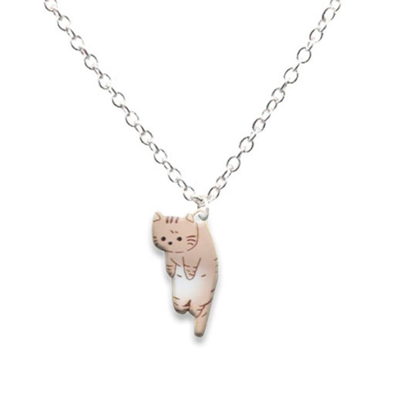 

Versatile and Stylish Cat Pendant Necklace Jewelry Accessory Necklace Ornament Chic Pendant Neckchains Jewelry Adornment