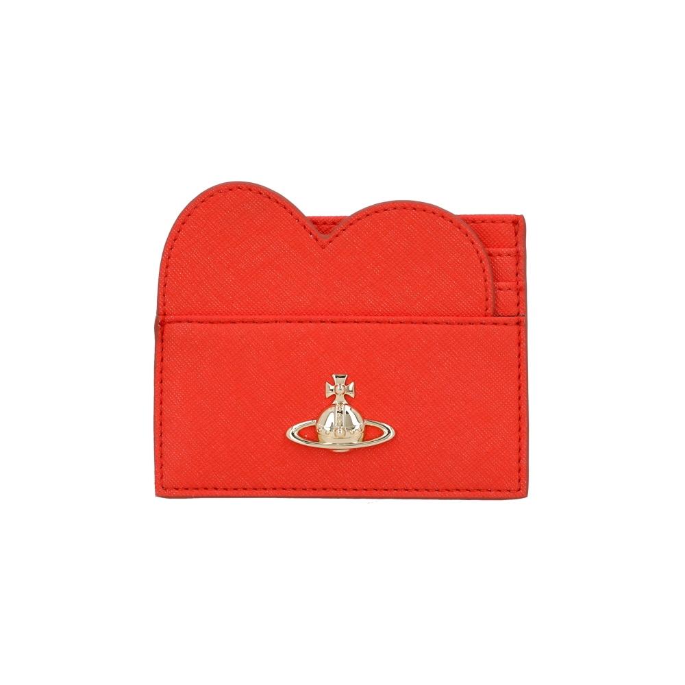 

Vivienne Westwood Saffiano Heart Card Wallet 54030008w S0021 F402 54030008W S0021 F402