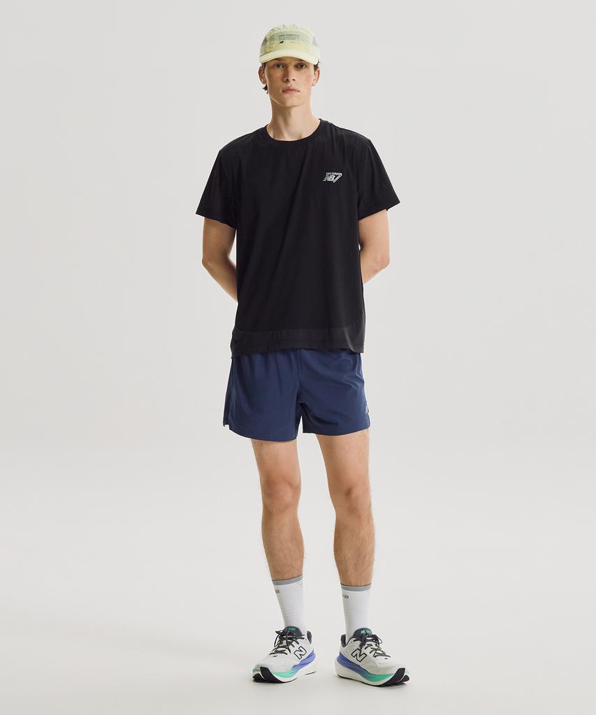 Nyuballanseu Nbneg35703 / Uni Rc Air Pro Short Sleeve T-Shirt (Black)