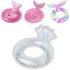 2024 New Cartoon Mermaid Swim Ring Adult Inflatable Pvc Armpit Swim Ring Wholesale