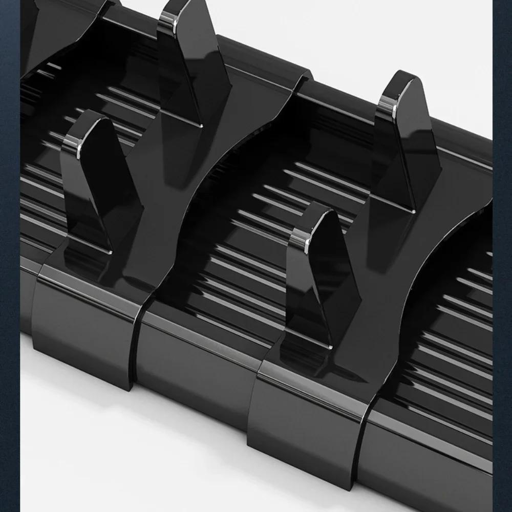 40/45cm Under Cabinet Drawer Bowls Plate Storage Holder Household Cabinet Drawer Dishes Adjustable Tableware Kitchen Accessories