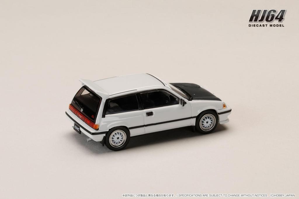 1/64 Honda Civic (AT) Late Version/JDM Street Racer White