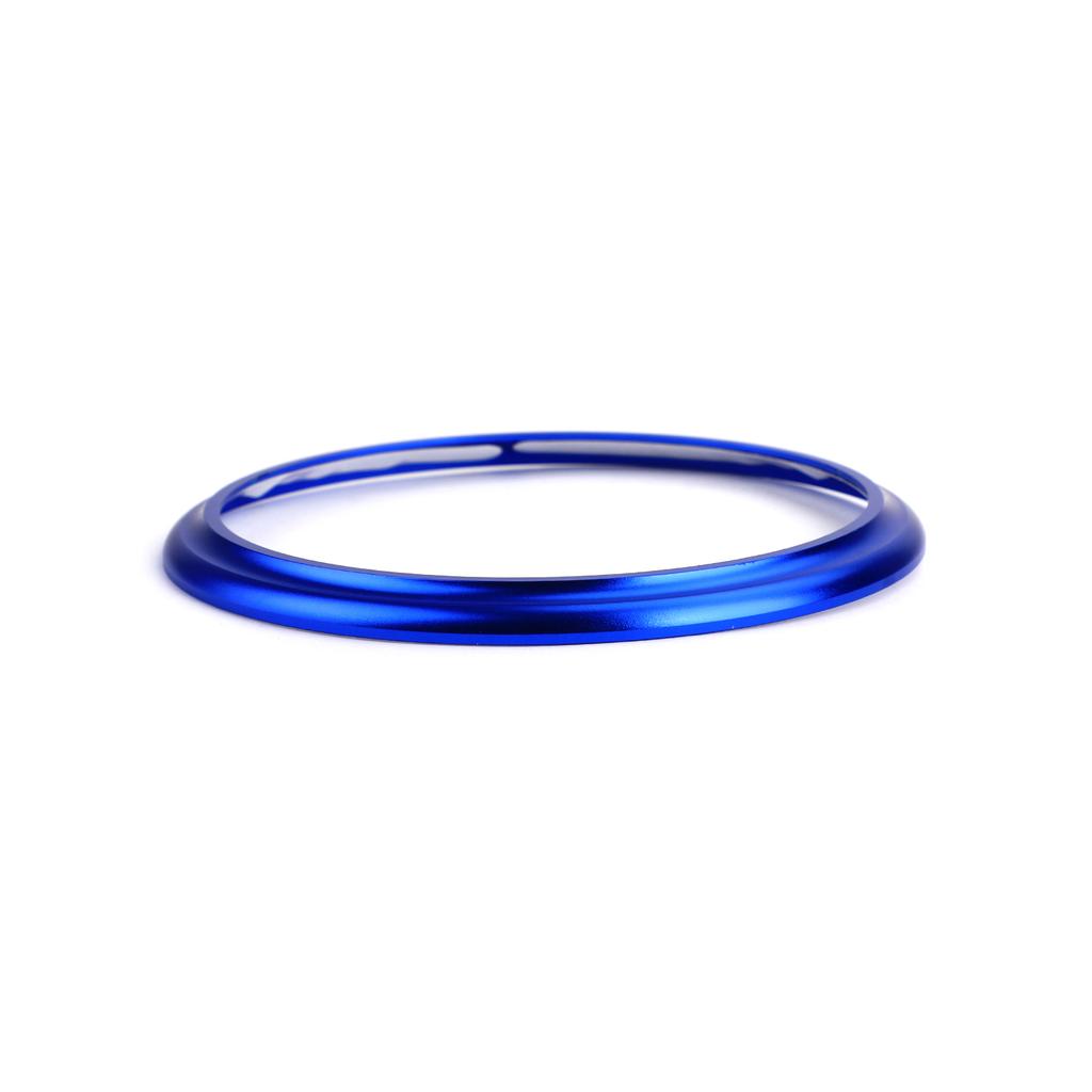 2PCS Car Aluminum Air Outlet Trim Cover Sticker Blue Fits For Subaru BRZ Toyota 86