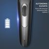 Rowenta Stylis TN2804E0 Hair and Beard Trimmer Black Silver Self-Sharpening Blades 90min